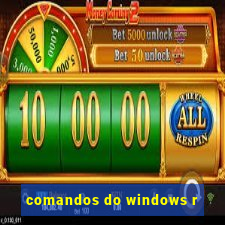 comandos do windows r